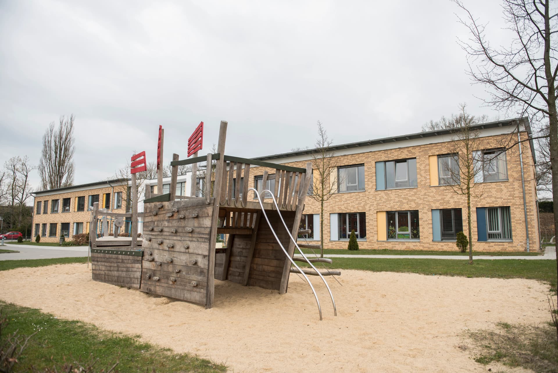 Bild: Aussenansicht Kinderpsychiatrie Harburg