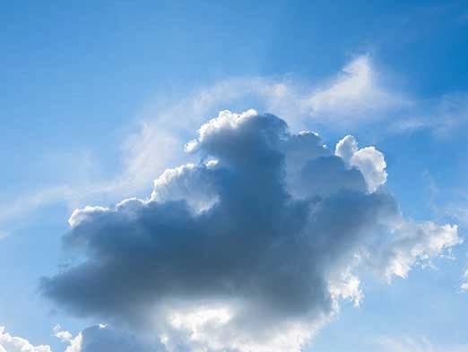 Bild: Wolken am Himmel