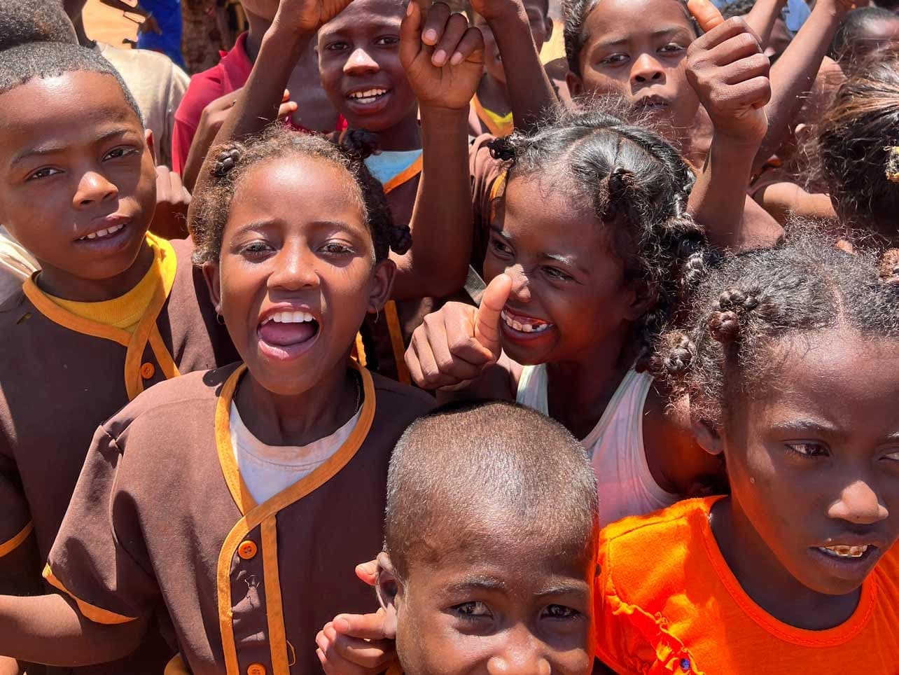 Bild: Kinder in Madagaskar