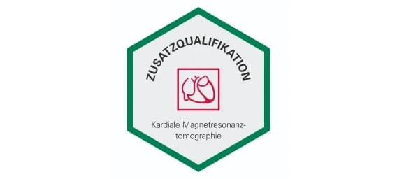 Bild: Logo Zusatzqualifikation kardiale Magnetresonanztomographie