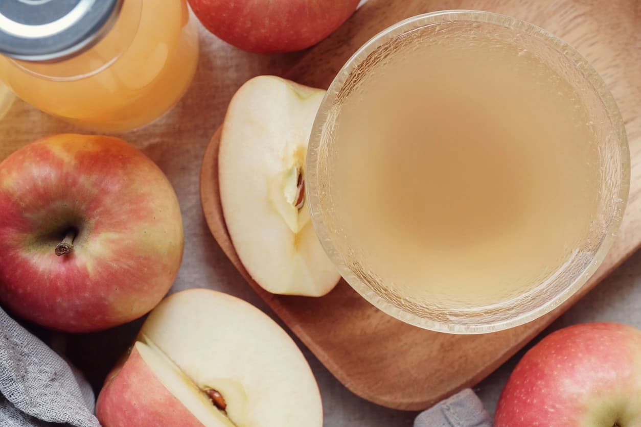Apfelessig Apfel Essig Getränk Gesundheit Abnehmen