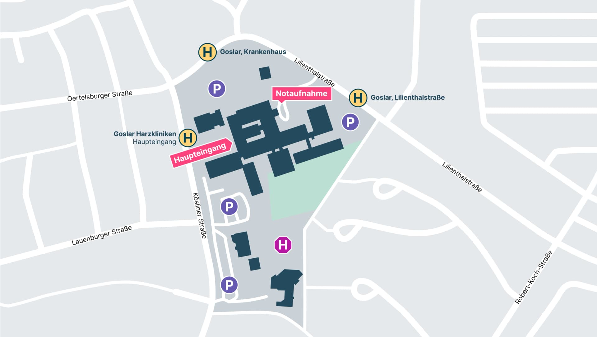 Asklepios Klinikplan Goslar
