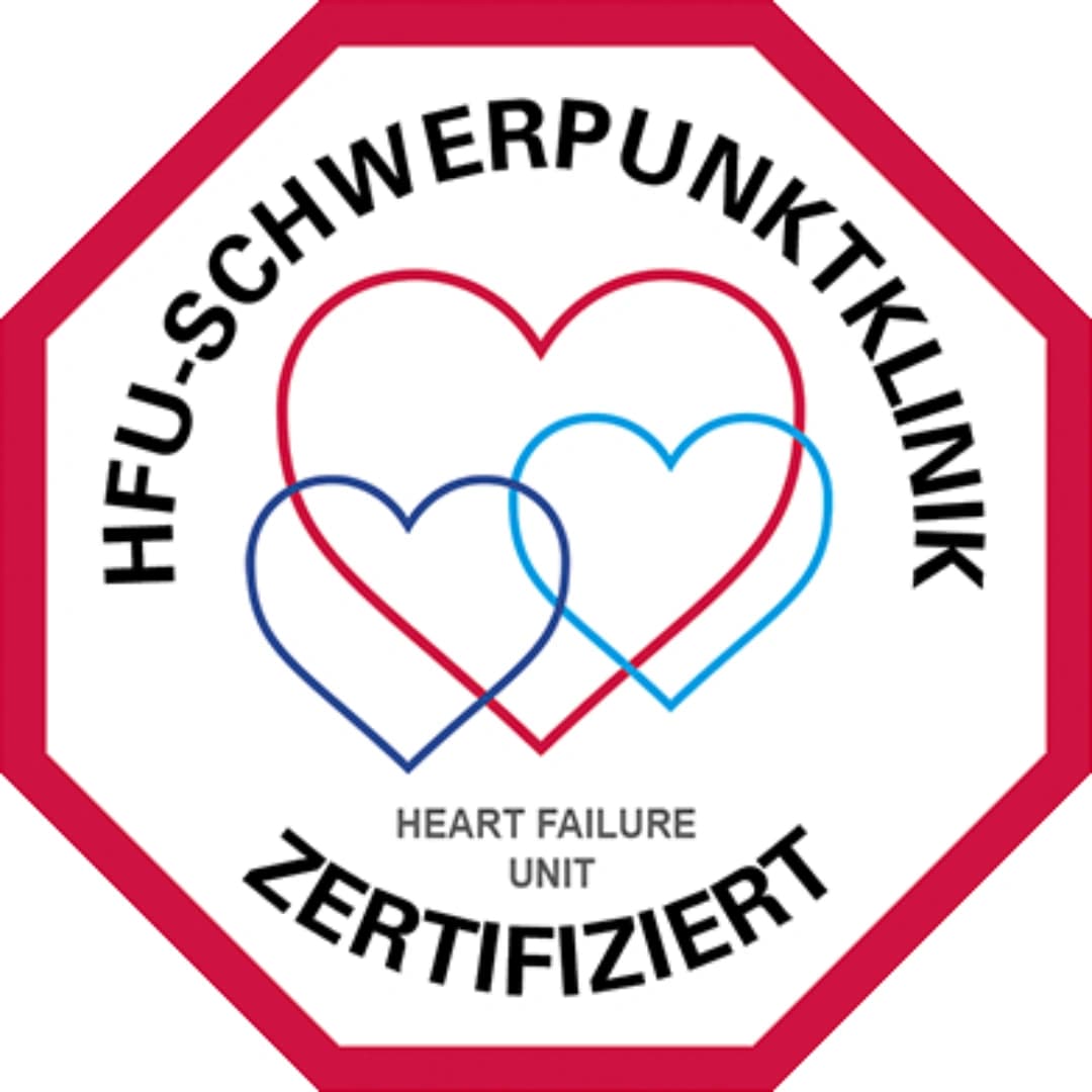 Grafik: Siegel für zertifizierte HFU-Schwerpunktklinik