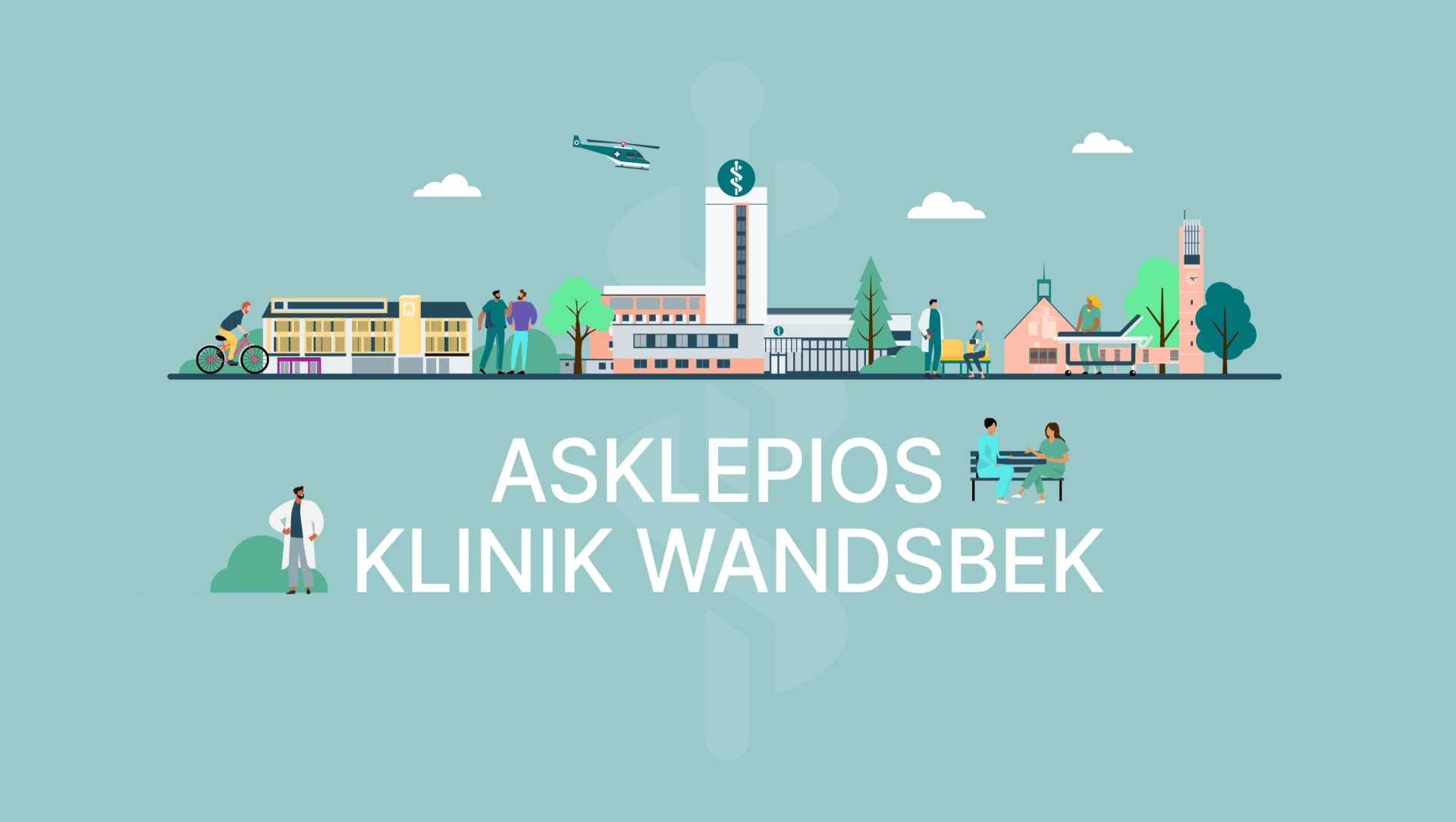 Bild: Karriere-Visual der Asklepios Klinik Wandsbek