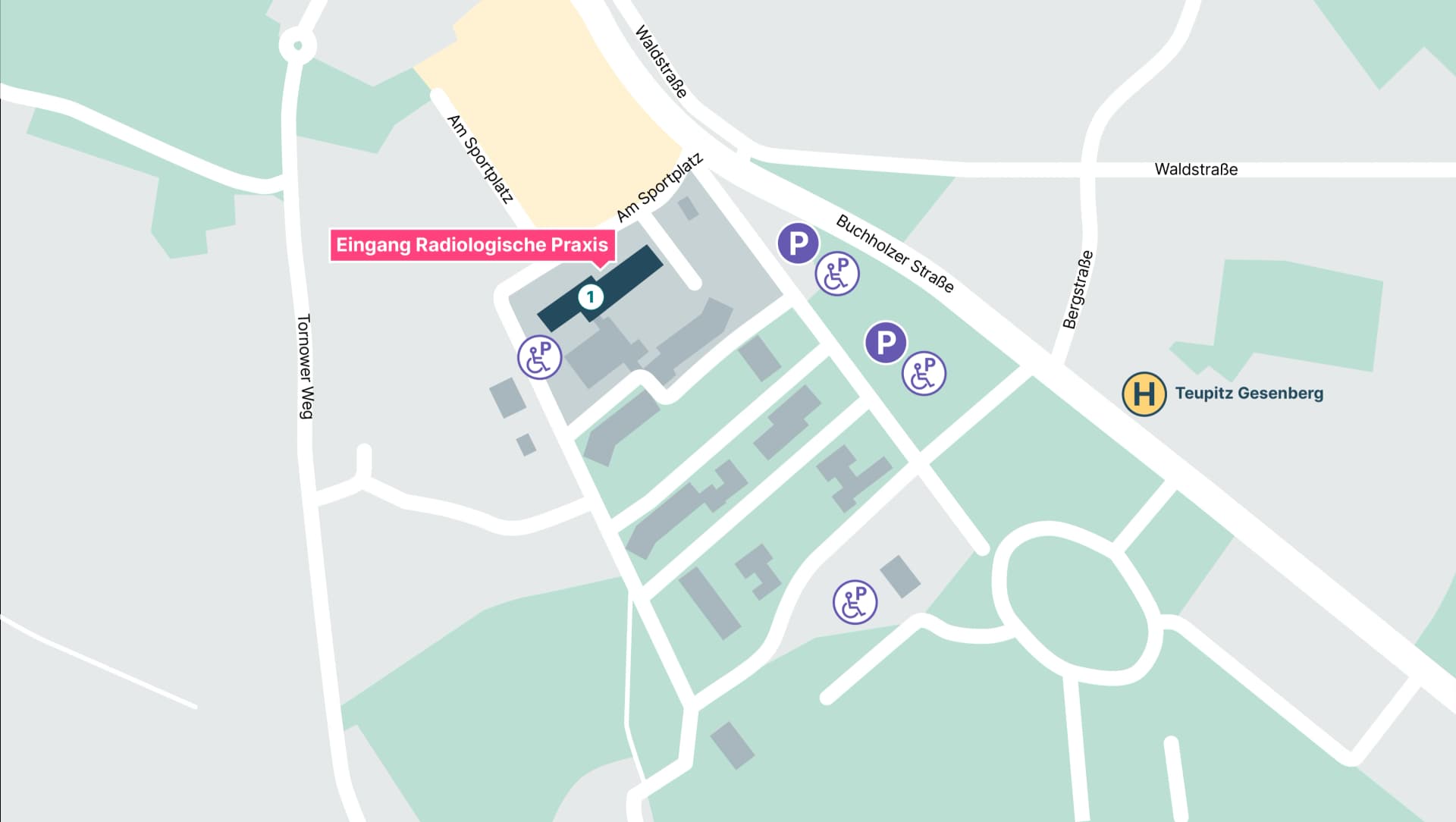 Bild: Klinikplan Asklepios MVZ Teupitz