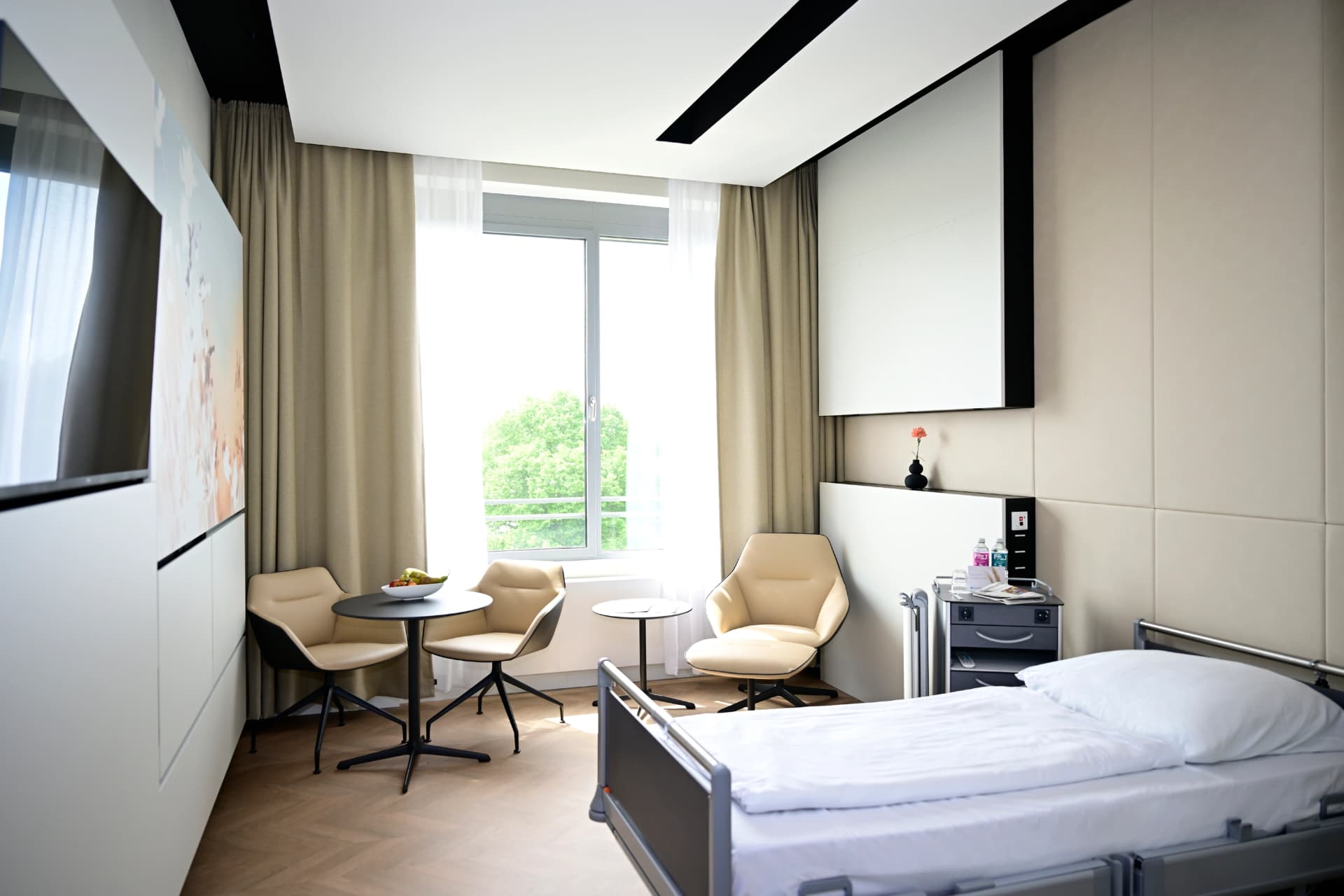 Bild: Patientenzimmer Privita