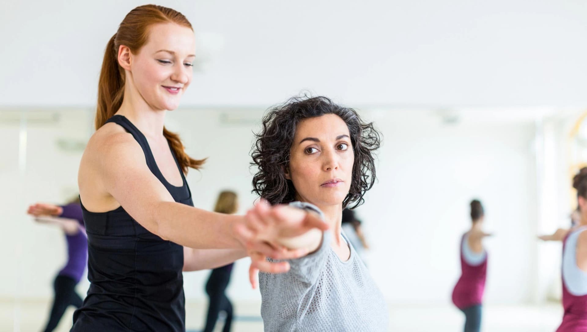 Unterricht, Asana, Anleitung, Trainerin, Einsteiger