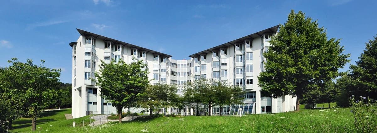 Asklepios Säschische Schweiz Klinik Sebnitz Außenansicht