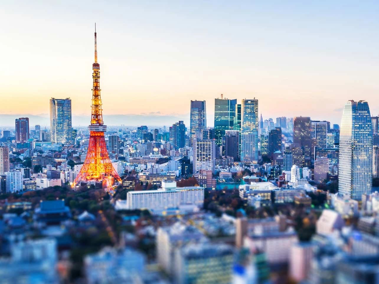 Bild: Skylineansicht Tokio