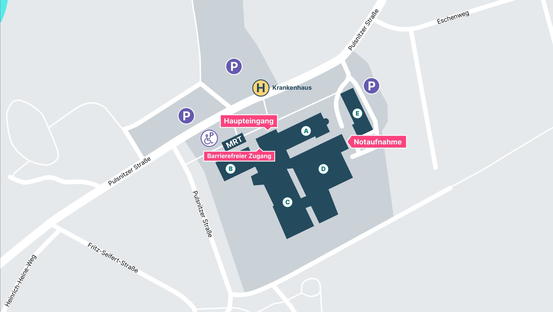 Bild: Stations und Lageplan