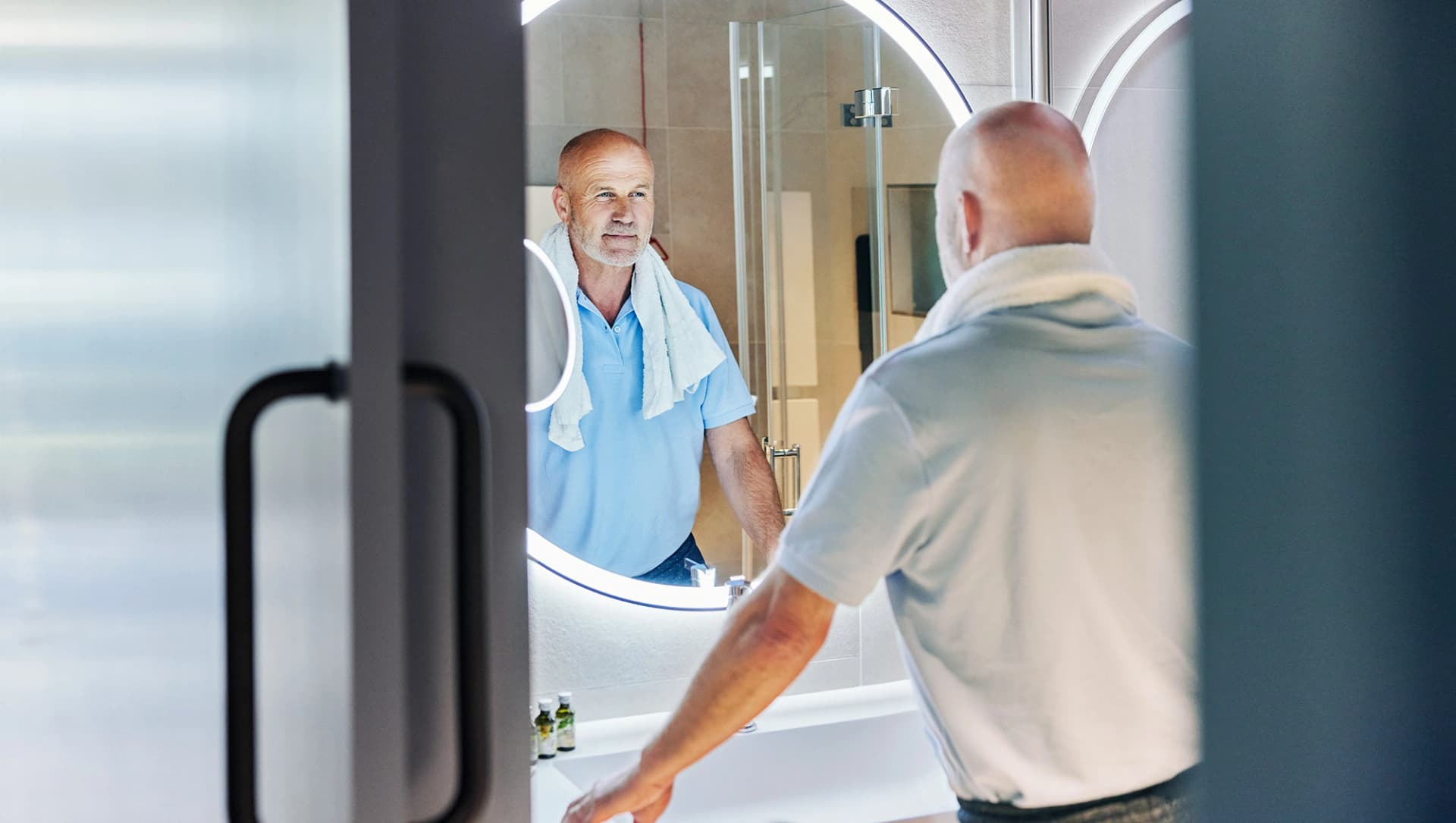 Bild: privita Patient im Badezimmer
