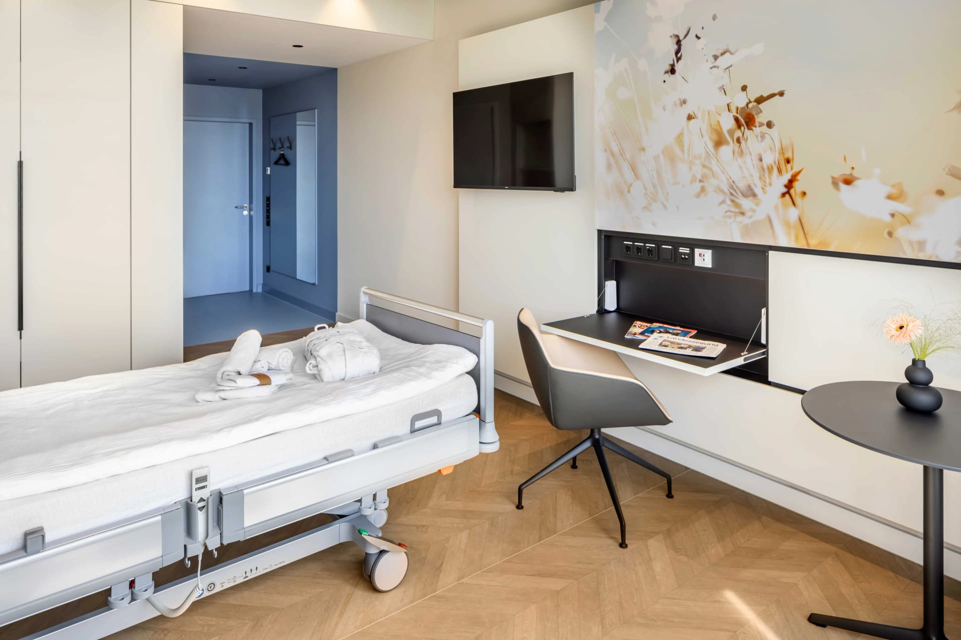 Das Motiv zeigt ein privita Zimmer