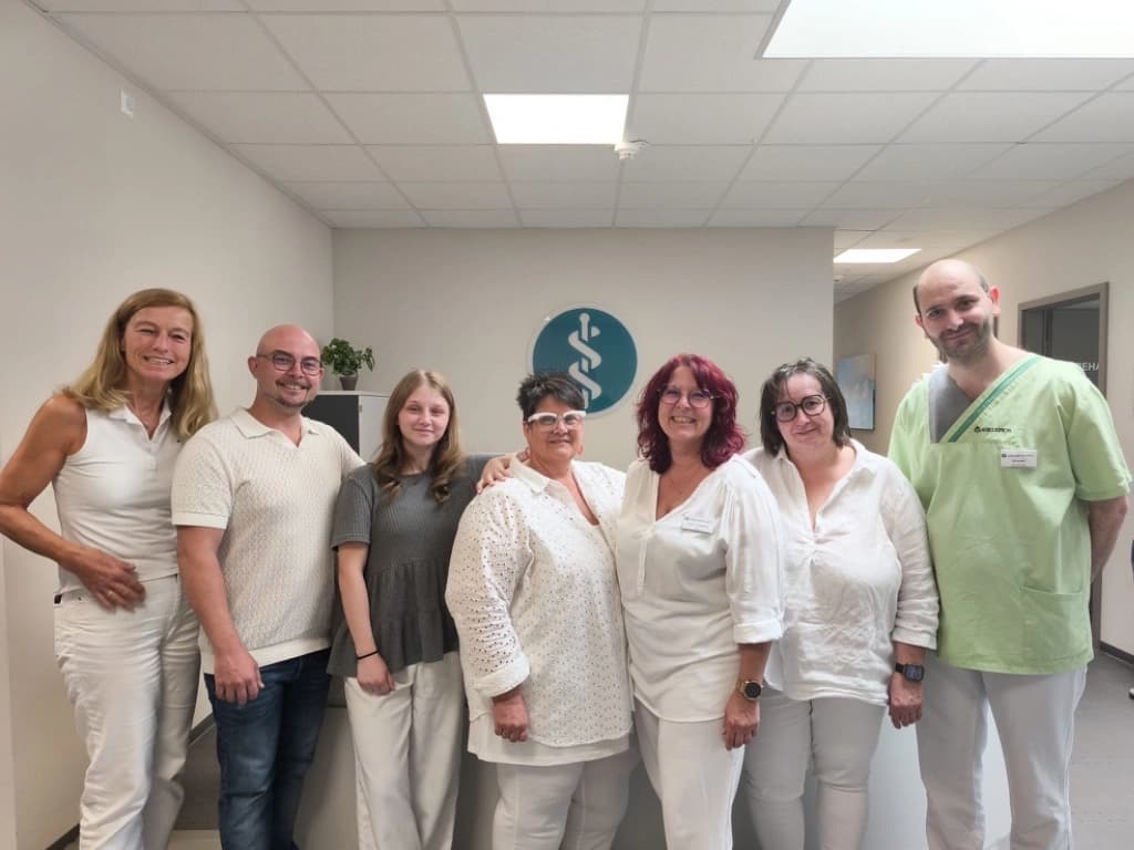 Bild: Darstellung des Teams des Medizinischen Versorgungszentrums in Herxheim mit der Fachrichtung Rheumatologie
