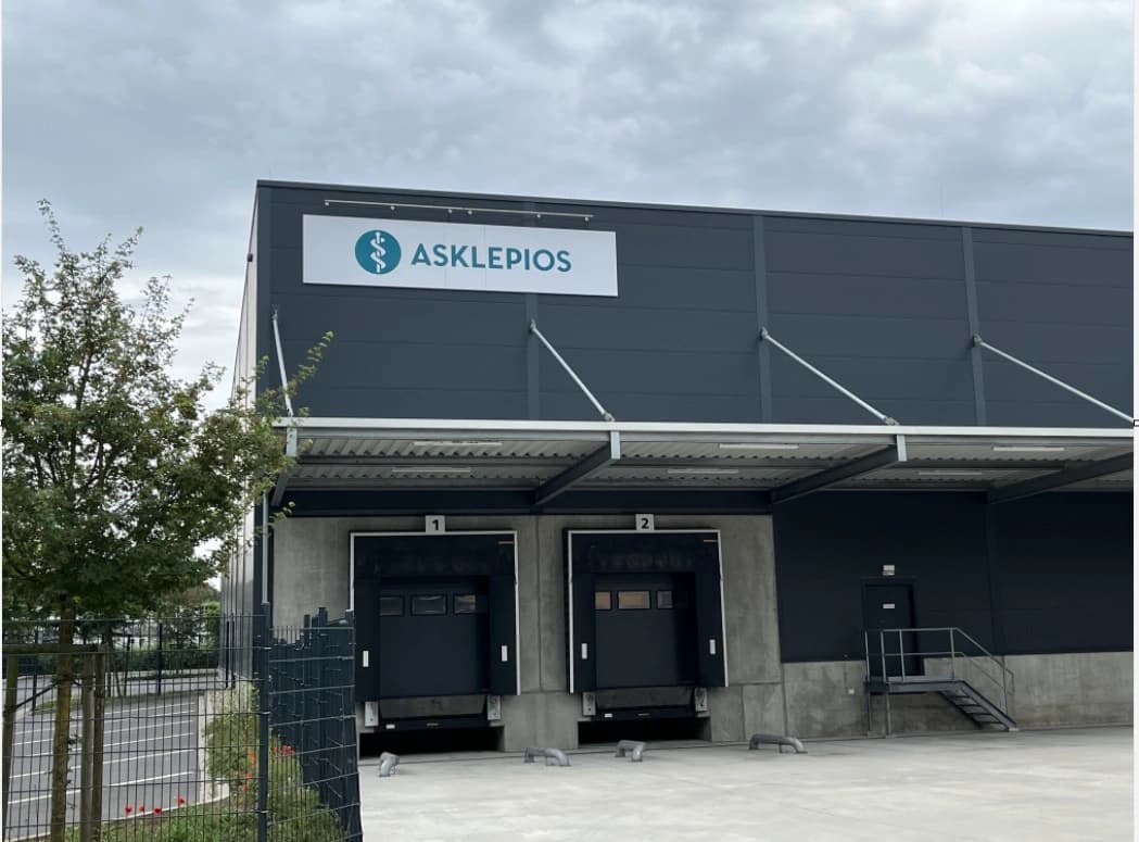 Bild: Asklepios Logistik-Hub in Frankfurt-Fechenheim