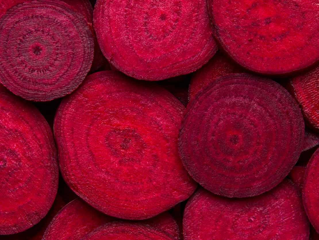 Bild: Rote Beete in Scheiben