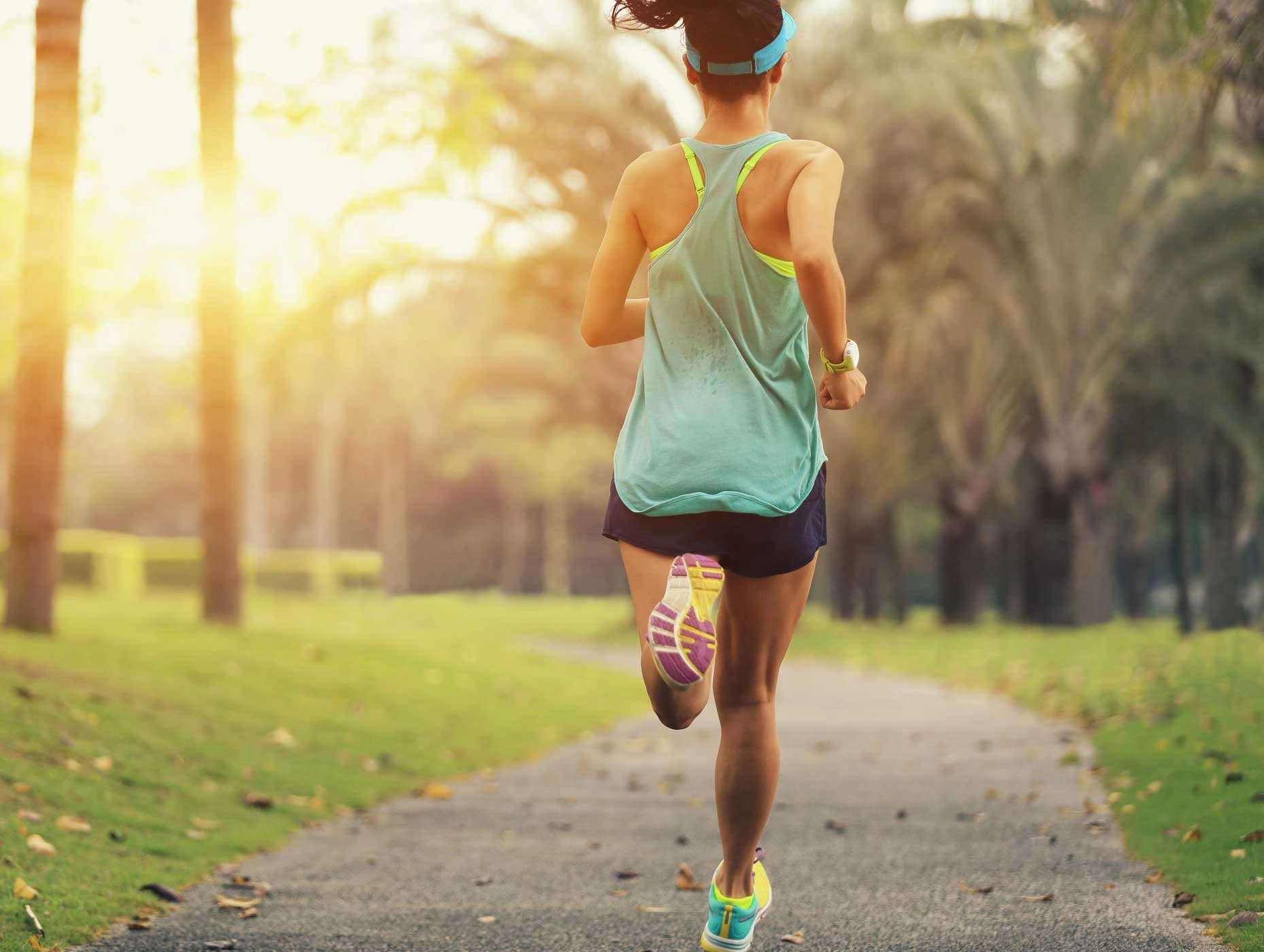 Bild: Frau beim Joggen