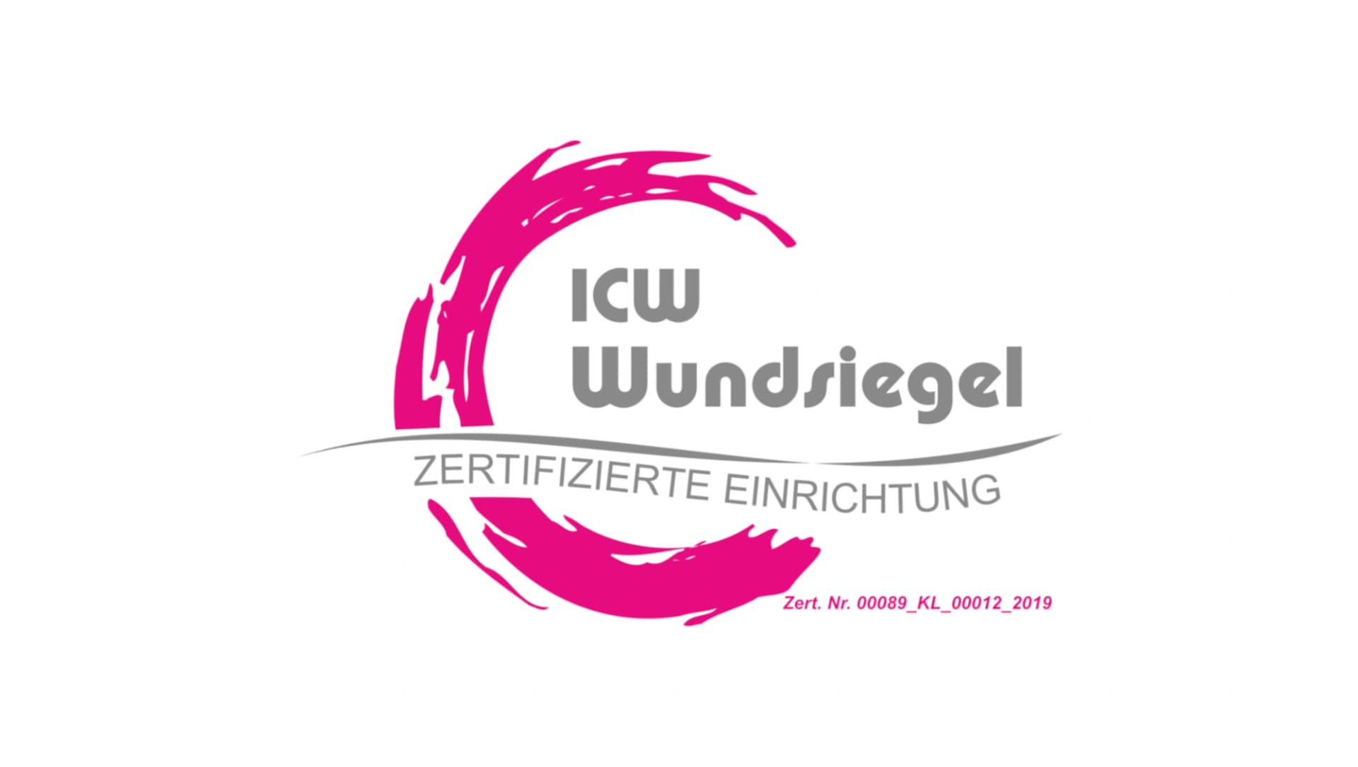 Das Bild zeigt das Logo "ICW Wundsiegel". das stationäre Wundmanagement des Wundzentrums der Asklepios Klinik St. Georg durch die Initiative Chronische Wunden e.V. mit dem Wundsiegel (ICW Siegel) zertifiziert. Dieses Siegel bestätigt, dass das St. Georger Wundzentrum bei der Vorbeugung, Behandlung und Nachsorge chronischer Wunden auf höchstem Niveau arbeitet.