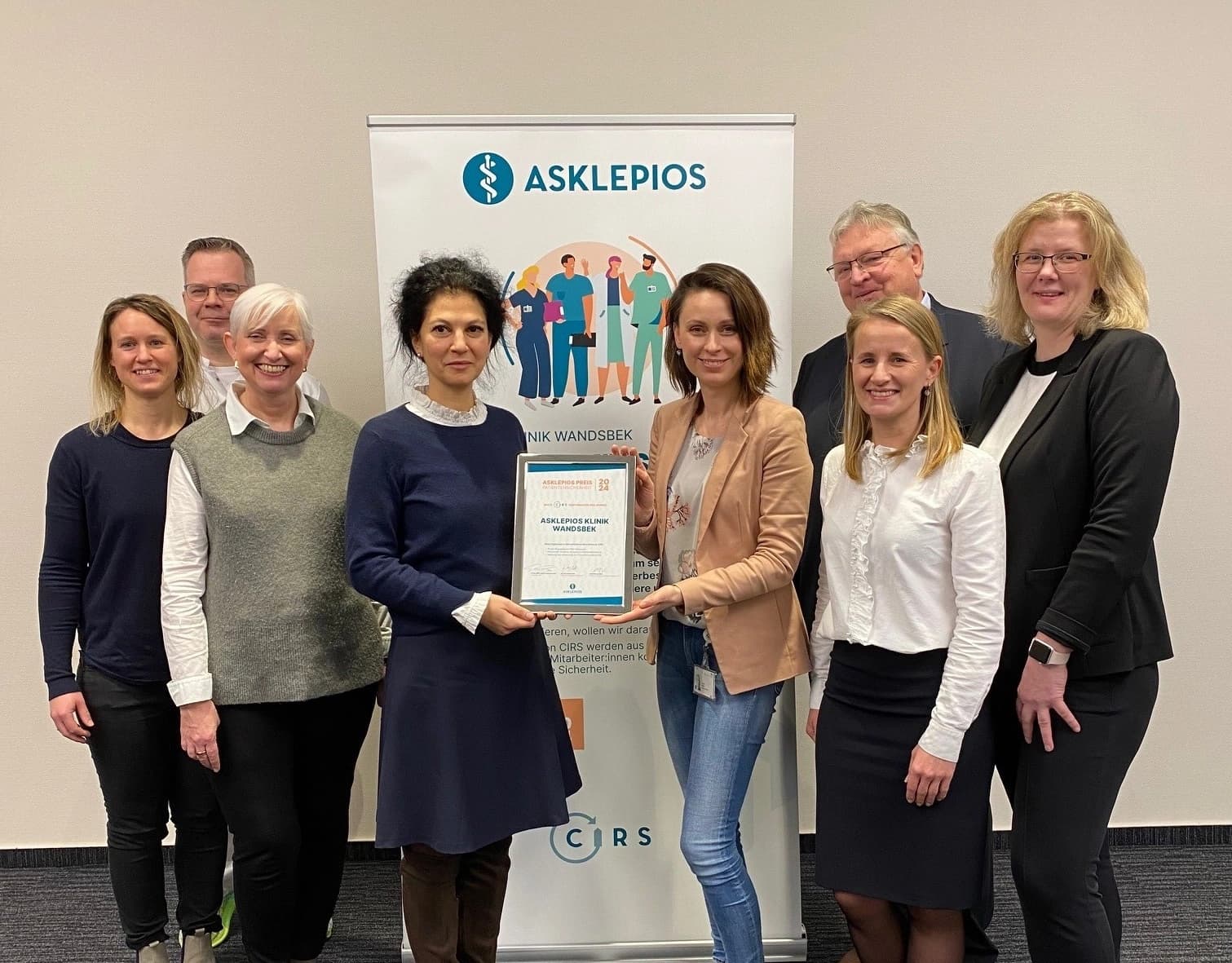 Bild: Asklepios Preis Patientensicherheit 2024