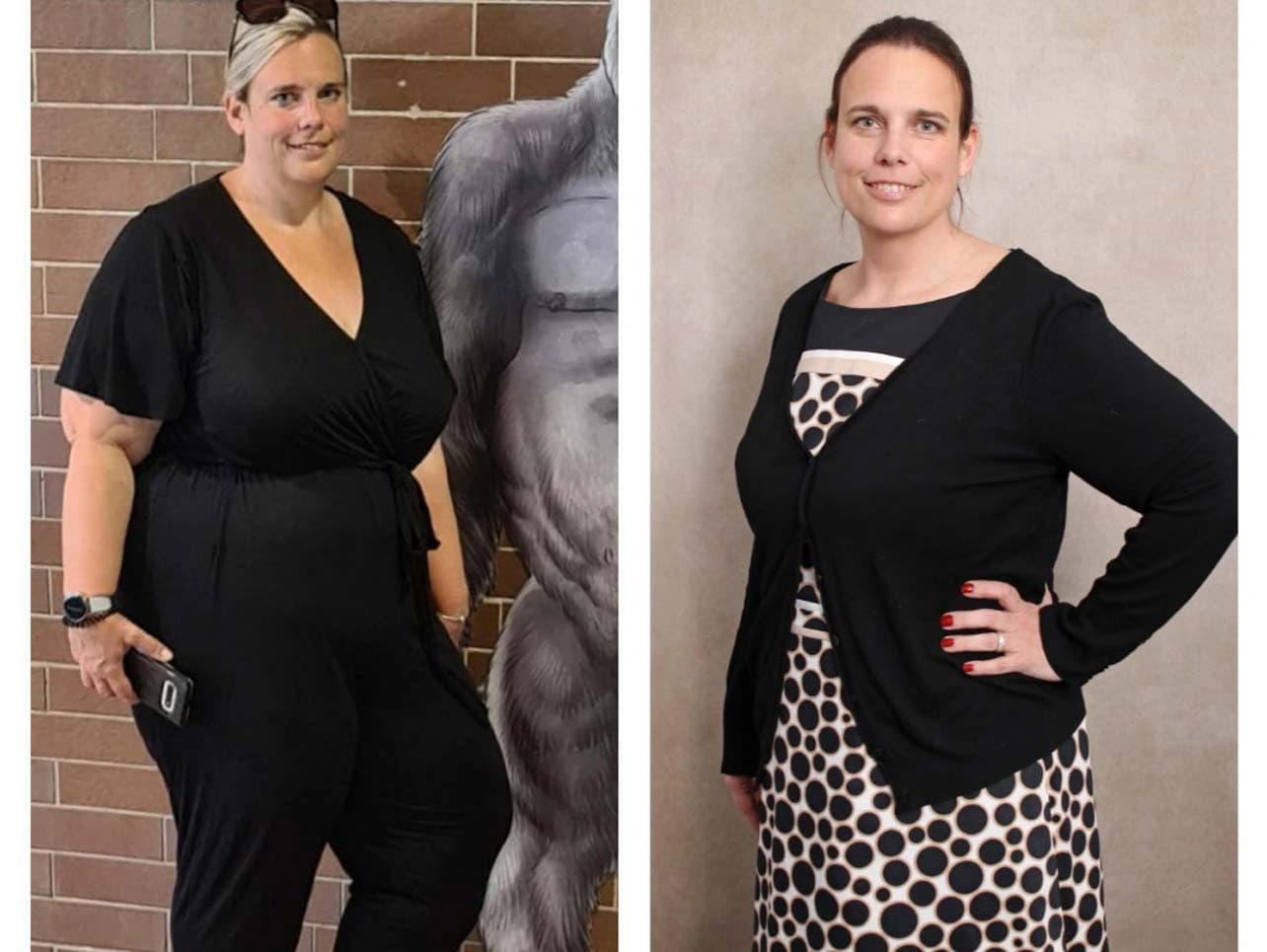 Bild: Larissa Kraatz voher und nachher