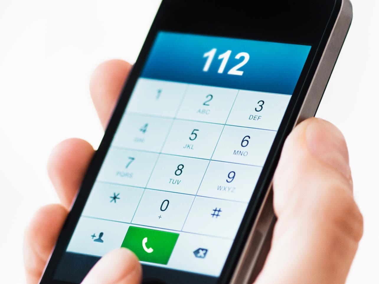 Bild: Handy mit Notruf