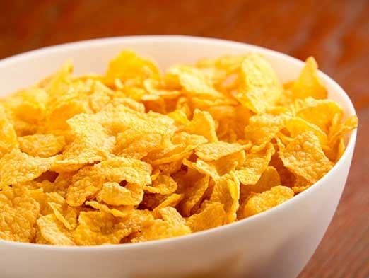 Bild: Schüssel mit Cornflakes