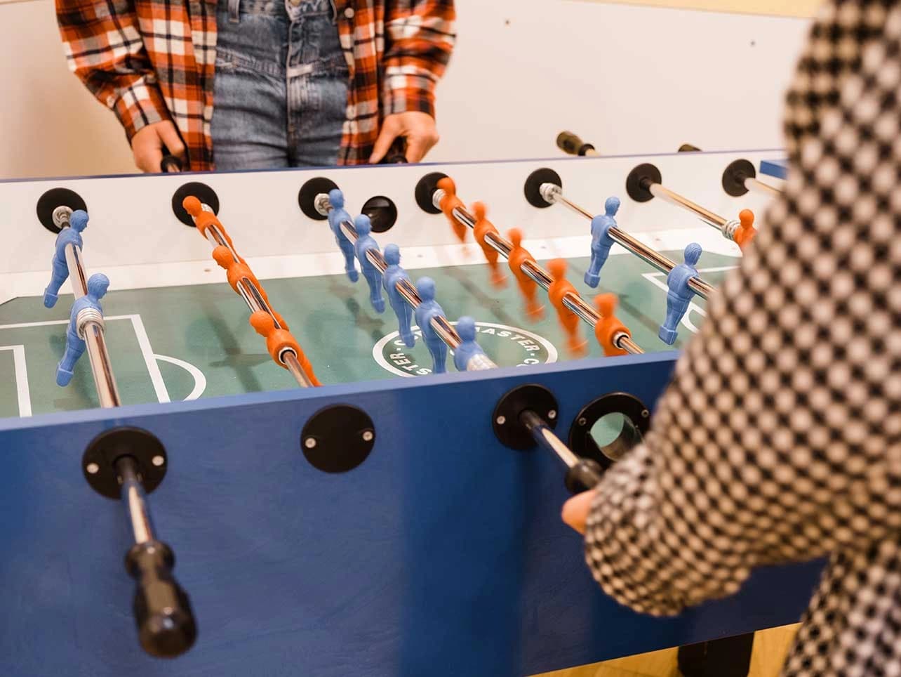 Bild: Kicker-Spieltisch