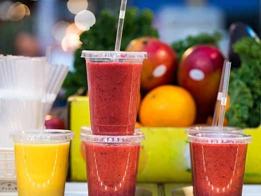Bild: Abgepackte Fruchtsmooties