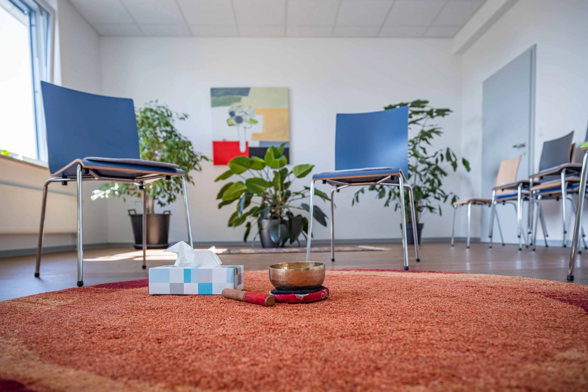 Raum für die Gruppentherapie in der PSM
