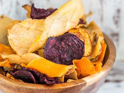 Bild: Gemüsechips in einer Schale