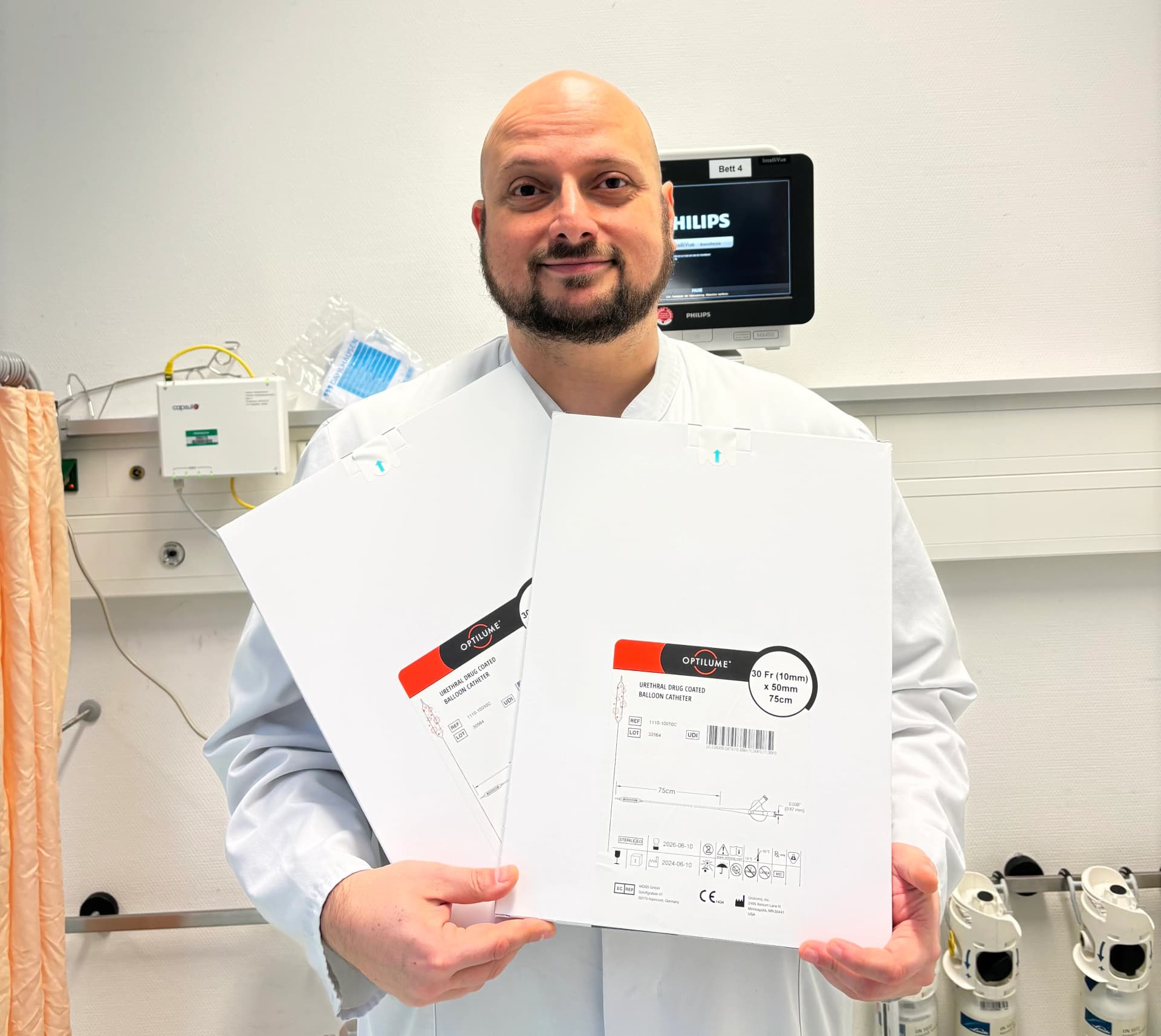 Bild: Chefarzt PD Dr. Giuseppe Magistro, Chefarzt Abt. Urologie, Asklepios Westklinikum