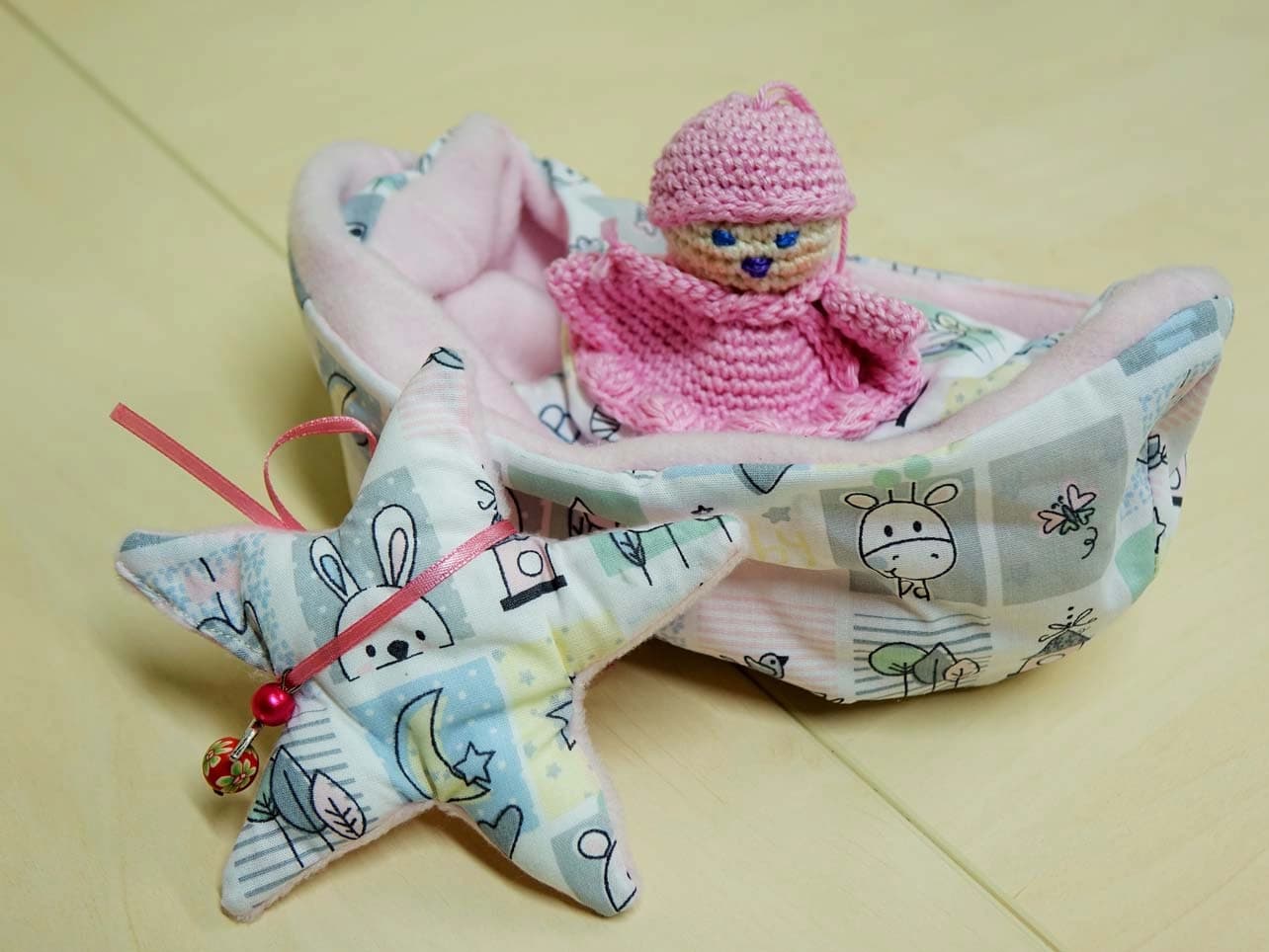Bild: Selbst hergestelltes Babyspielzeug