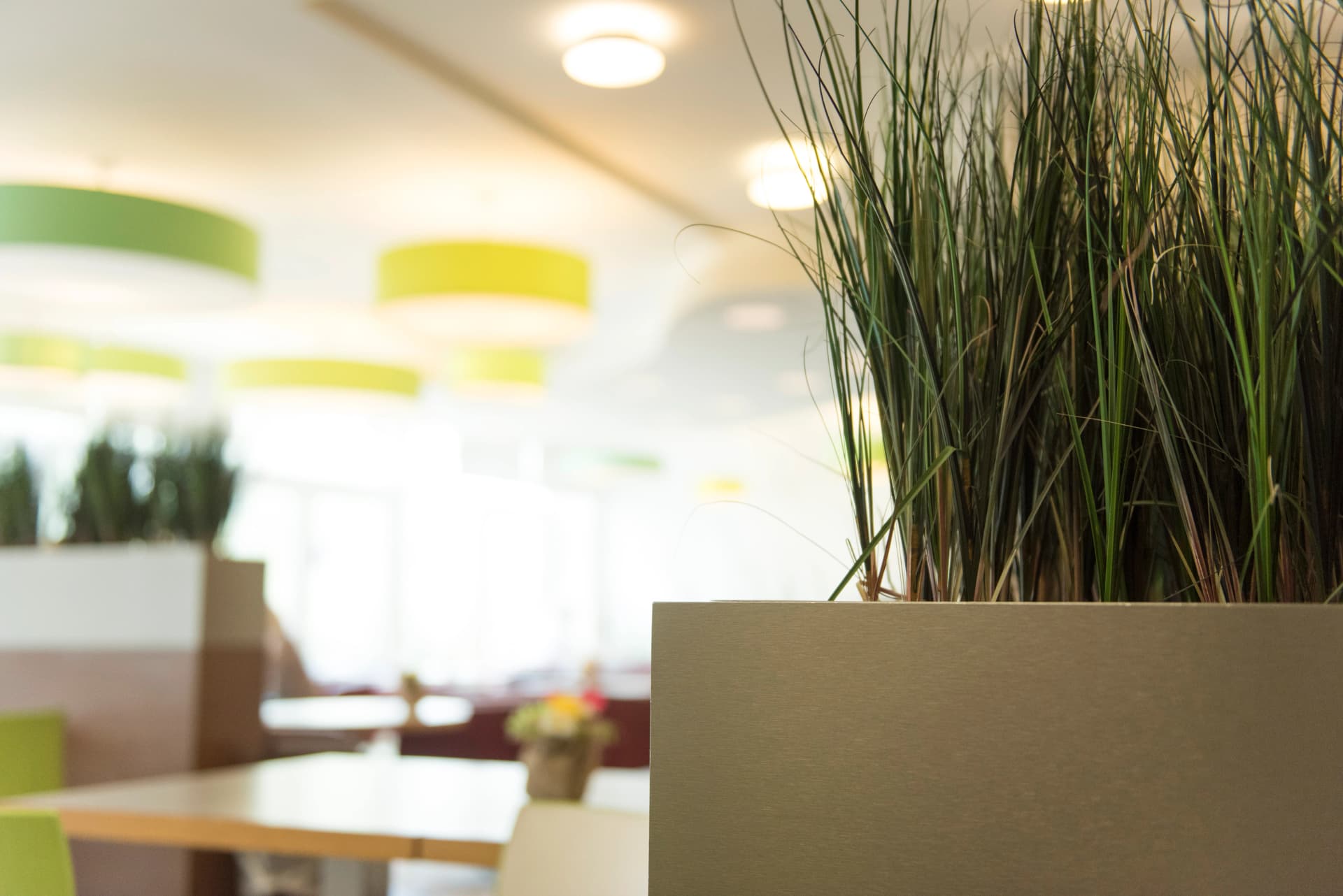Bild: Cafeteria beleuchtet