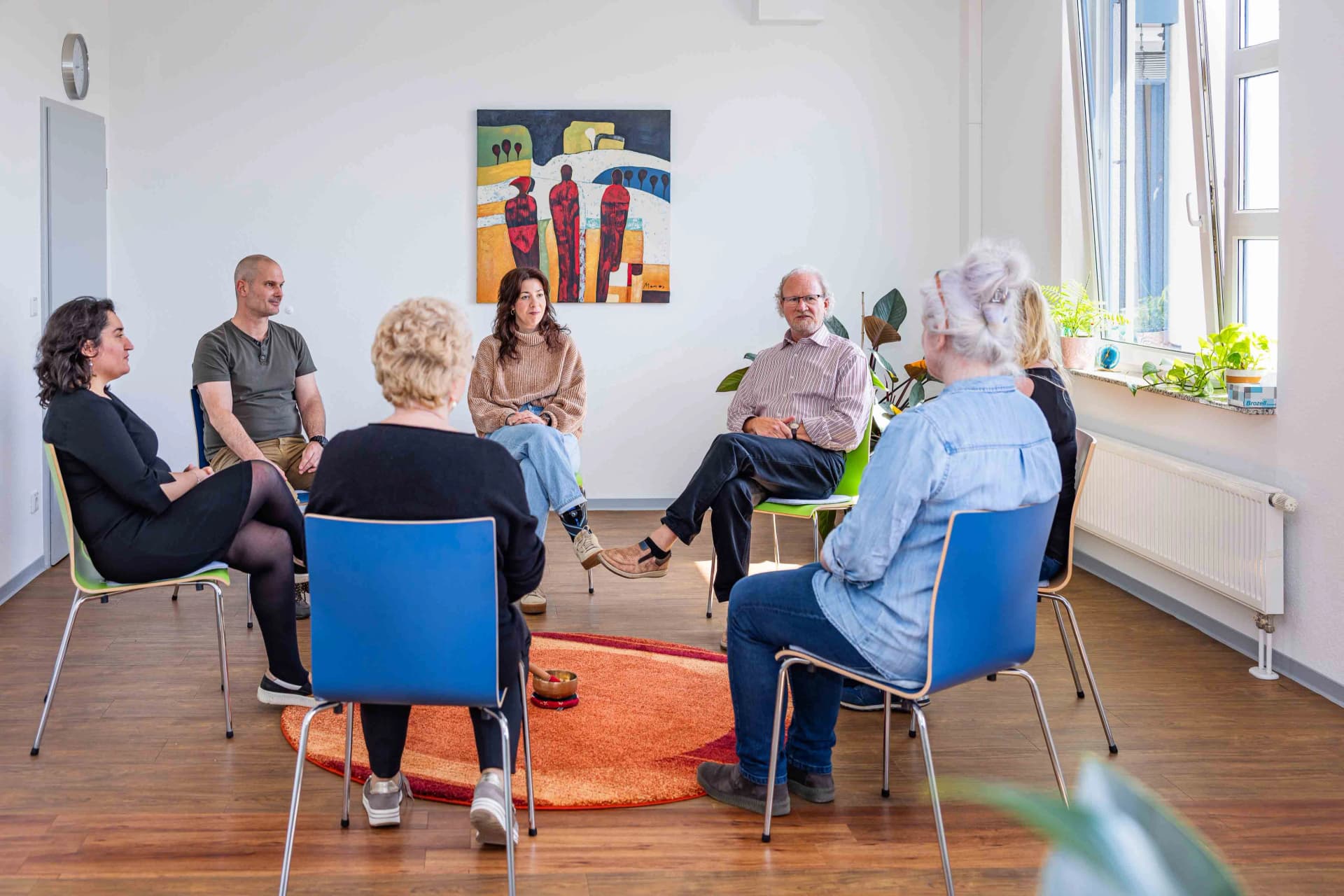 Patientenrunde in der PSM