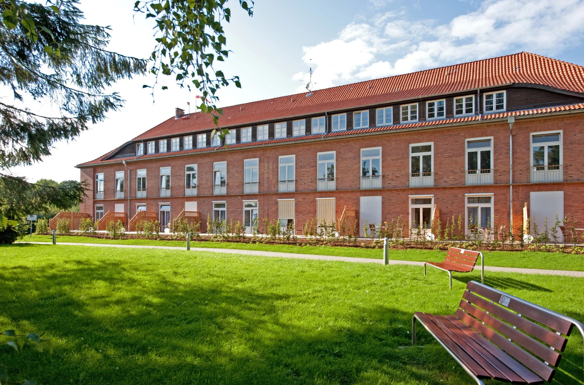 Bild: Gebäude der Rehaklinik Bad Oldesloe