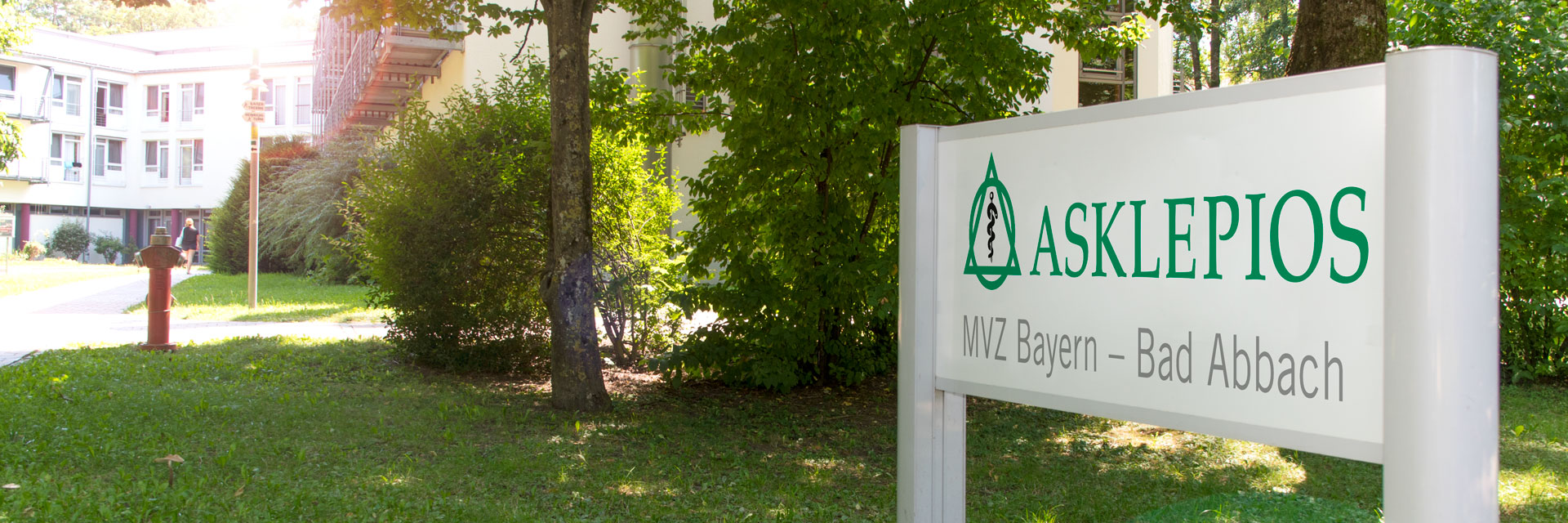 MVZ Bad Abbach Eingang Bild: Eingang zum Medizinischen Versorgungszentrum Bad Abbach