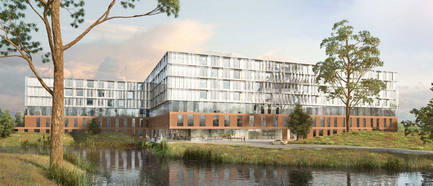 Neubau AK Altona: Dritter Platz Nickl Aussenansicht Bild: Neubau AK Altona Dritter Platz Nickl Aussenansicht