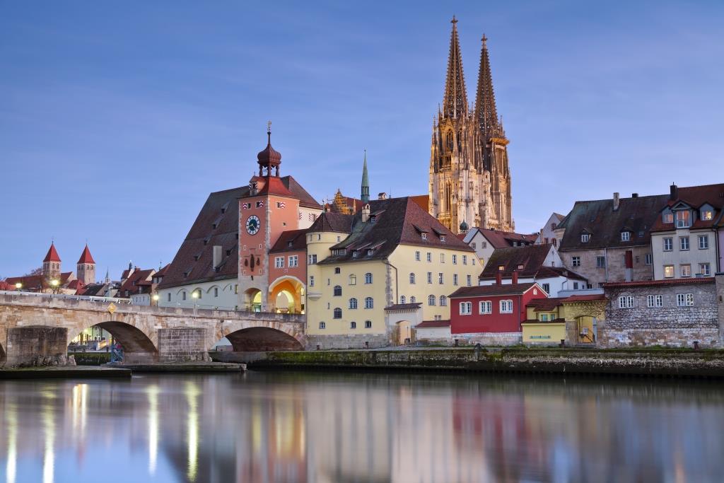 Regensburg Blick auf Regensburg
