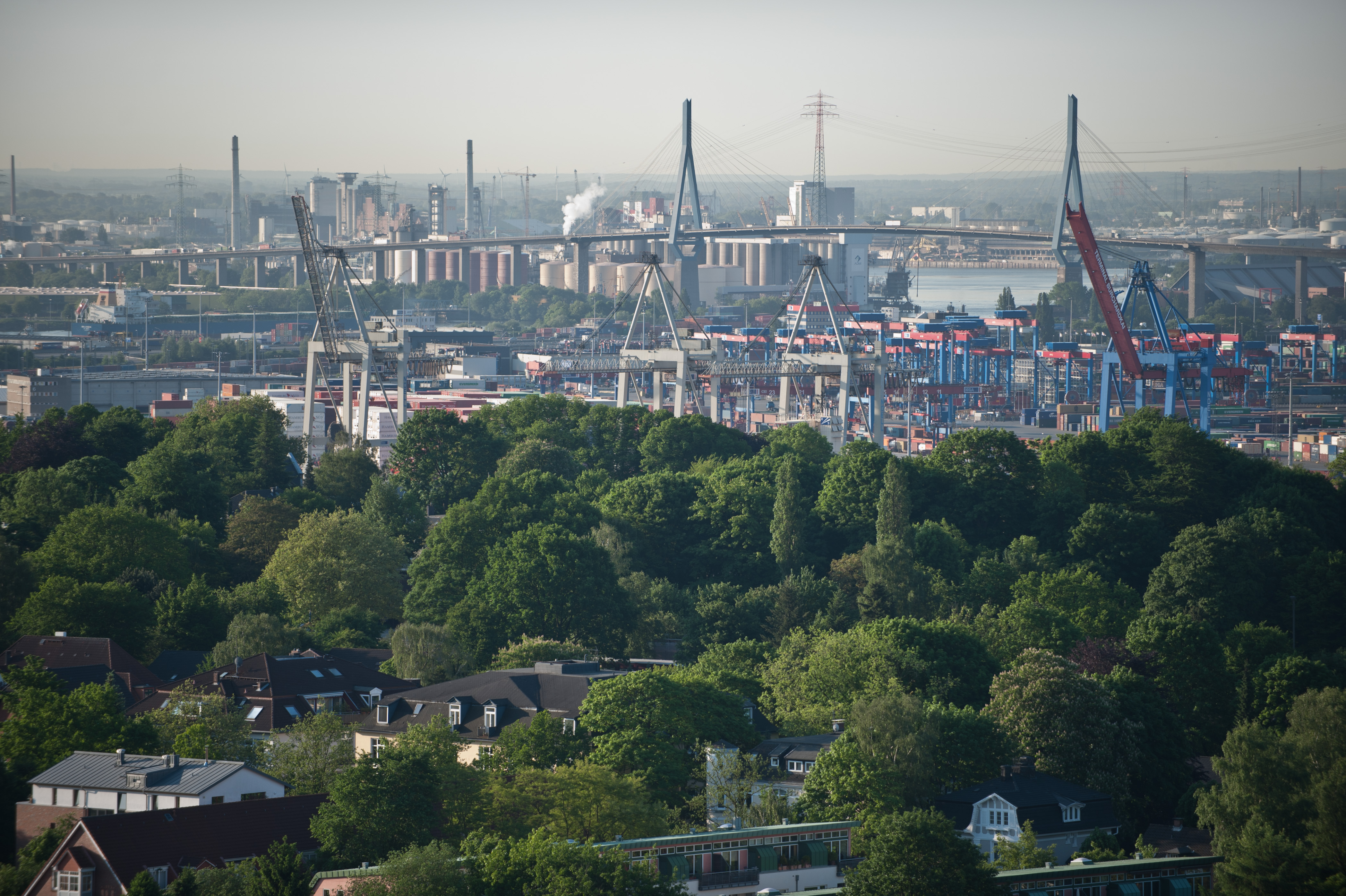 Ausblick Tag Tagblick Hafen