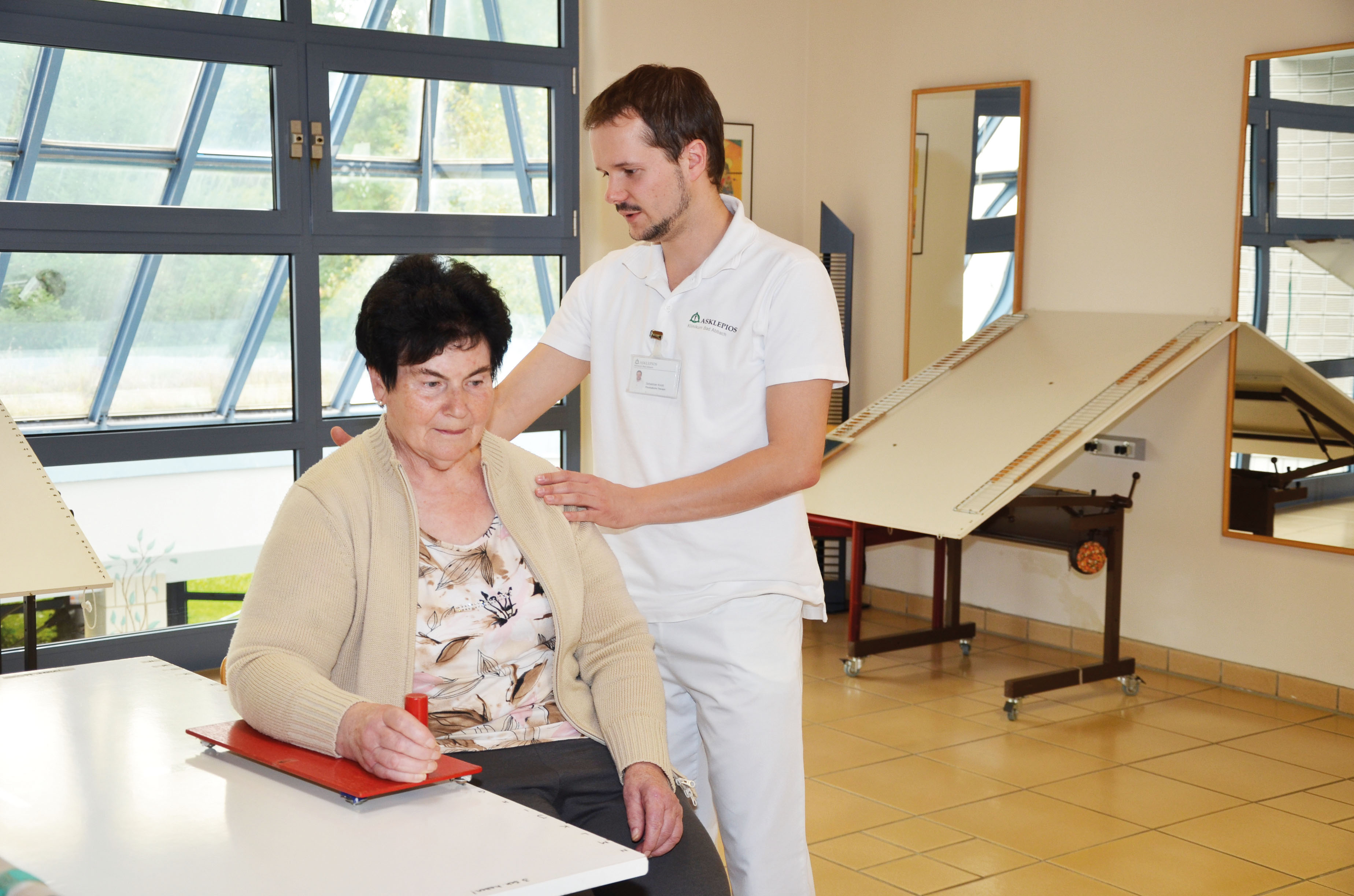Ergotherapie Ergotherapie im Rehazentrum