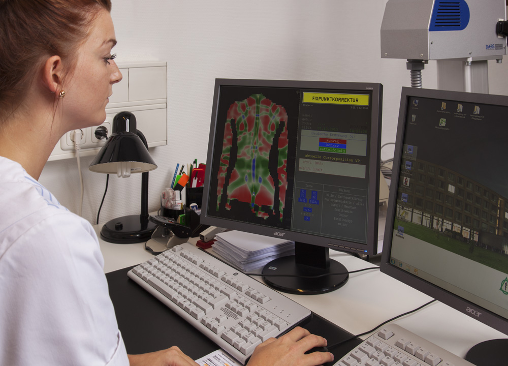 Moderne diagnostische Maßnahmen begleiten Sie während der Skoliose-Reha diagnostik