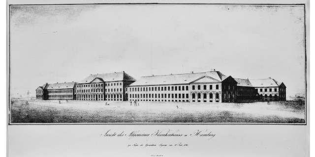 St. Georg 1821 Krankenhaus St. Georg 1828