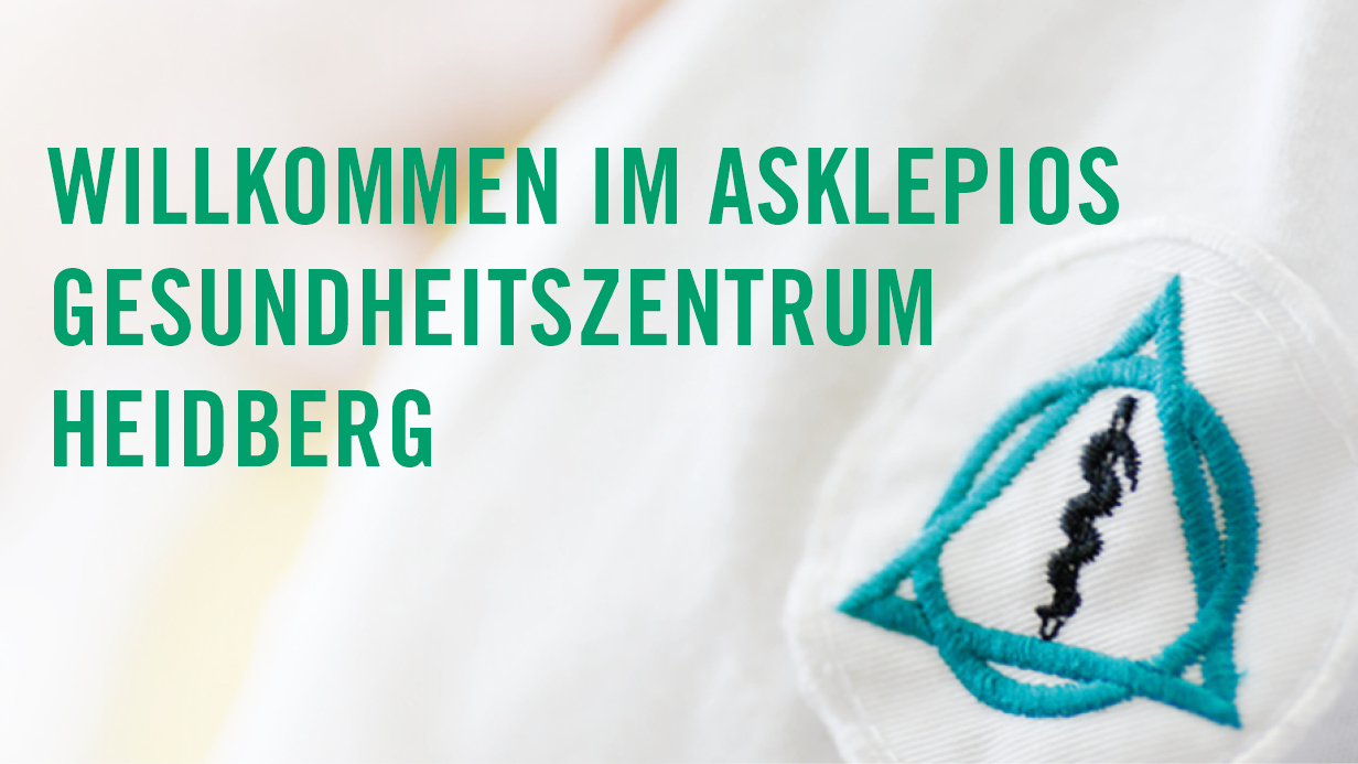 Willkommensbild des AGZ Heidberg des Asklepios MVZ Nord Bild: Willkommensbild des AGZ Heidberg des Asklepios MVZ Nord