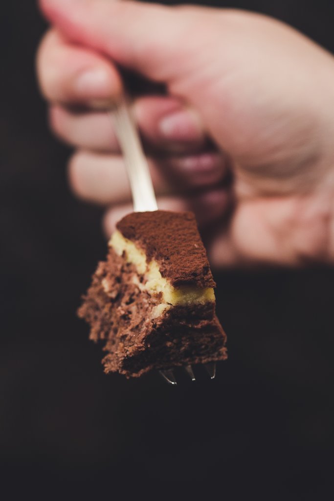 kuchen gabel essen