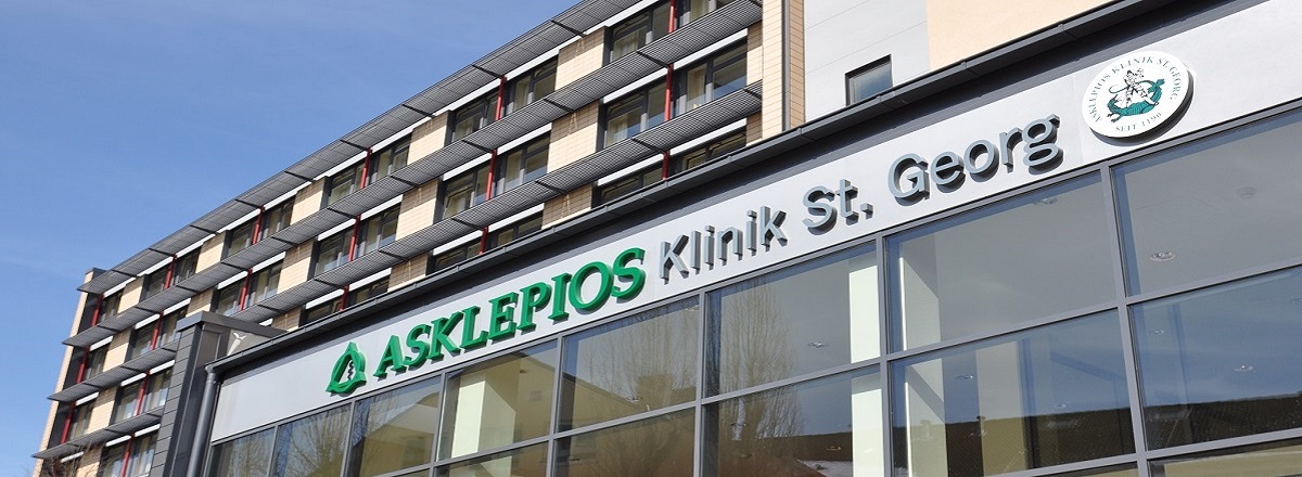 Außenansicht Asklepios Klinik St. Georg Bild: Außenansicht Asklepios Klinik St. Georg