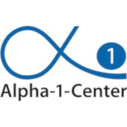 Logo der Zertifizierung zum Alpha 1 Center