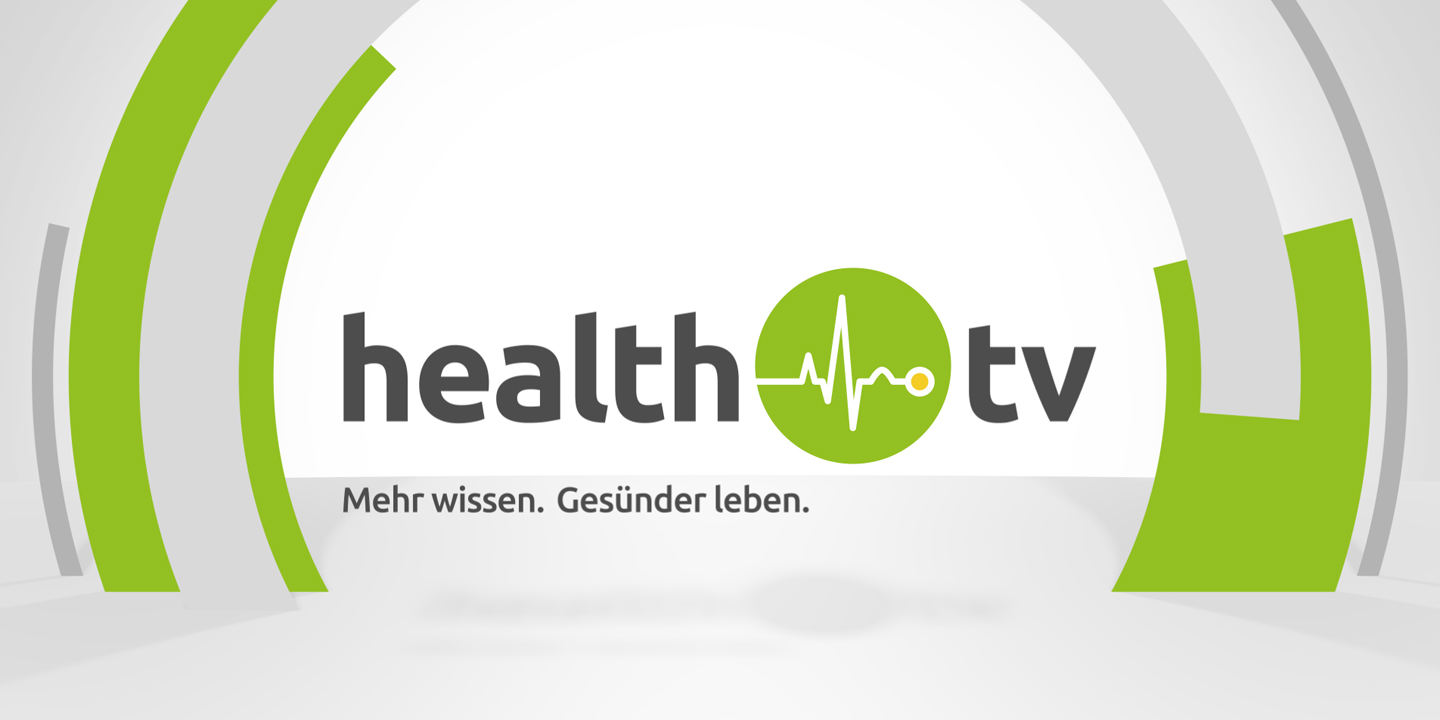 Grafik: health tv Vorschaubild für den Livestream