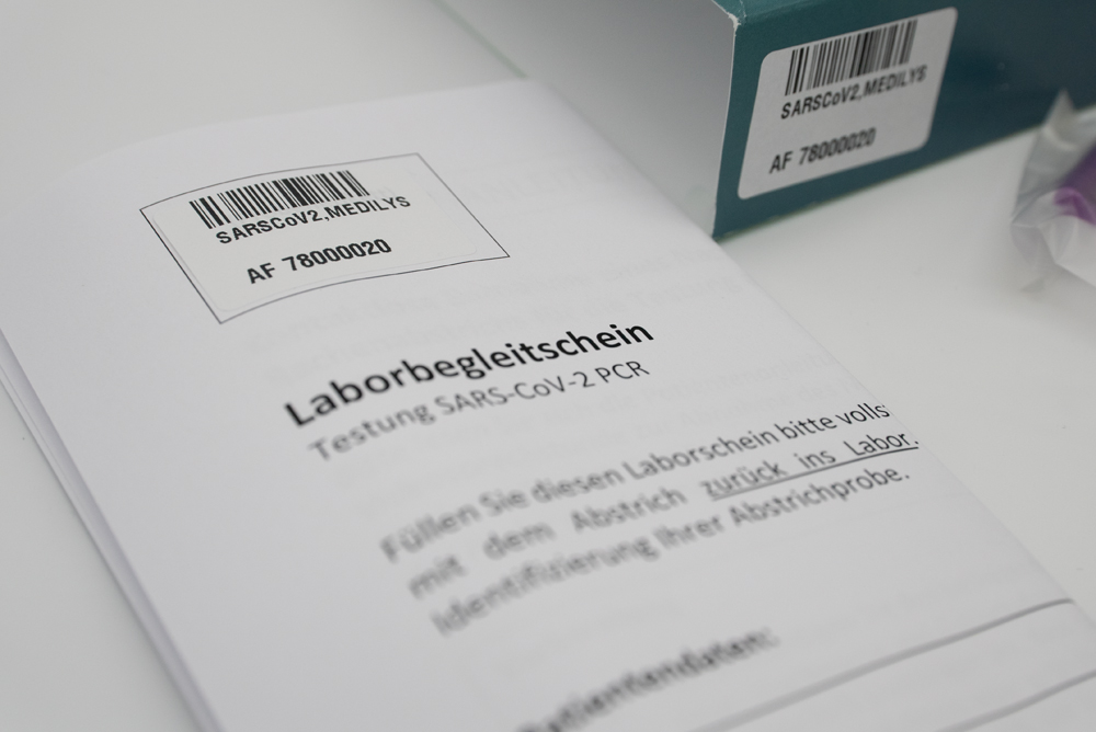 Laborgegleitschein Coronatest-Hamburg Corona PCR Test Laborgegleitschein Medilys Corona PCR Test