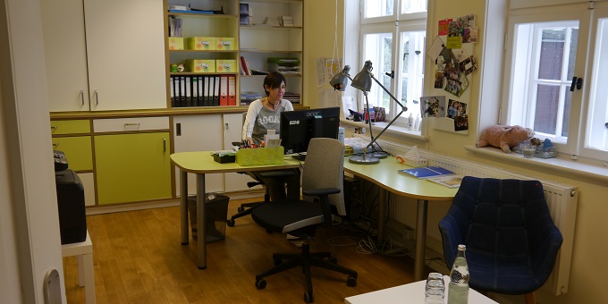 Büro der Kita Rissener Racker Bild: Büro der Kita Rissener Racker