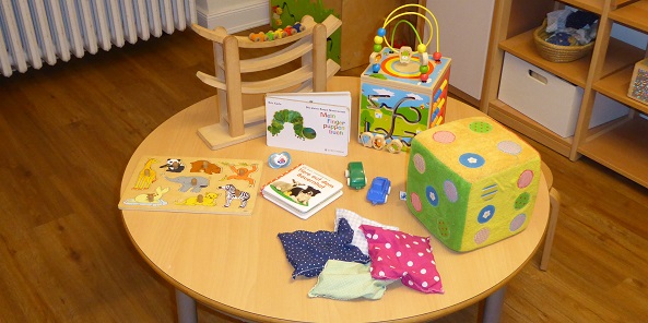 Unser Krippenbereich Bild: Spiele für Kinder im Krippenbereich