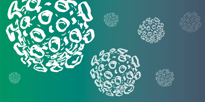 Asklepios Illustration des Coronavirus 680 Bild: Asklepios Illustration des Coronavirus